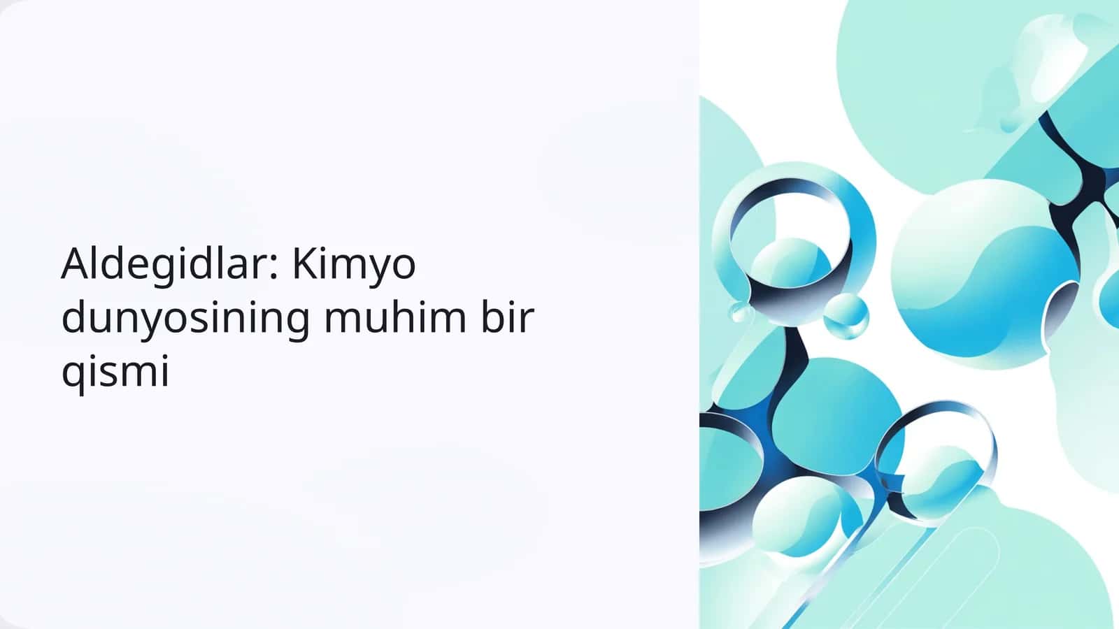 Aldegidlar: Kimyo dunyosining muhim bir qismi 1