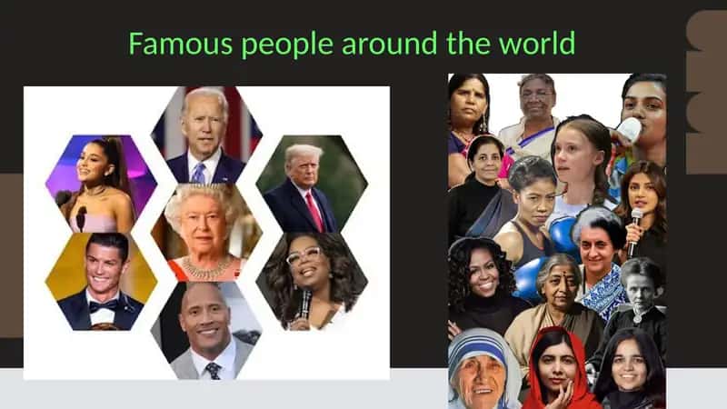 Famous People Around the World 1