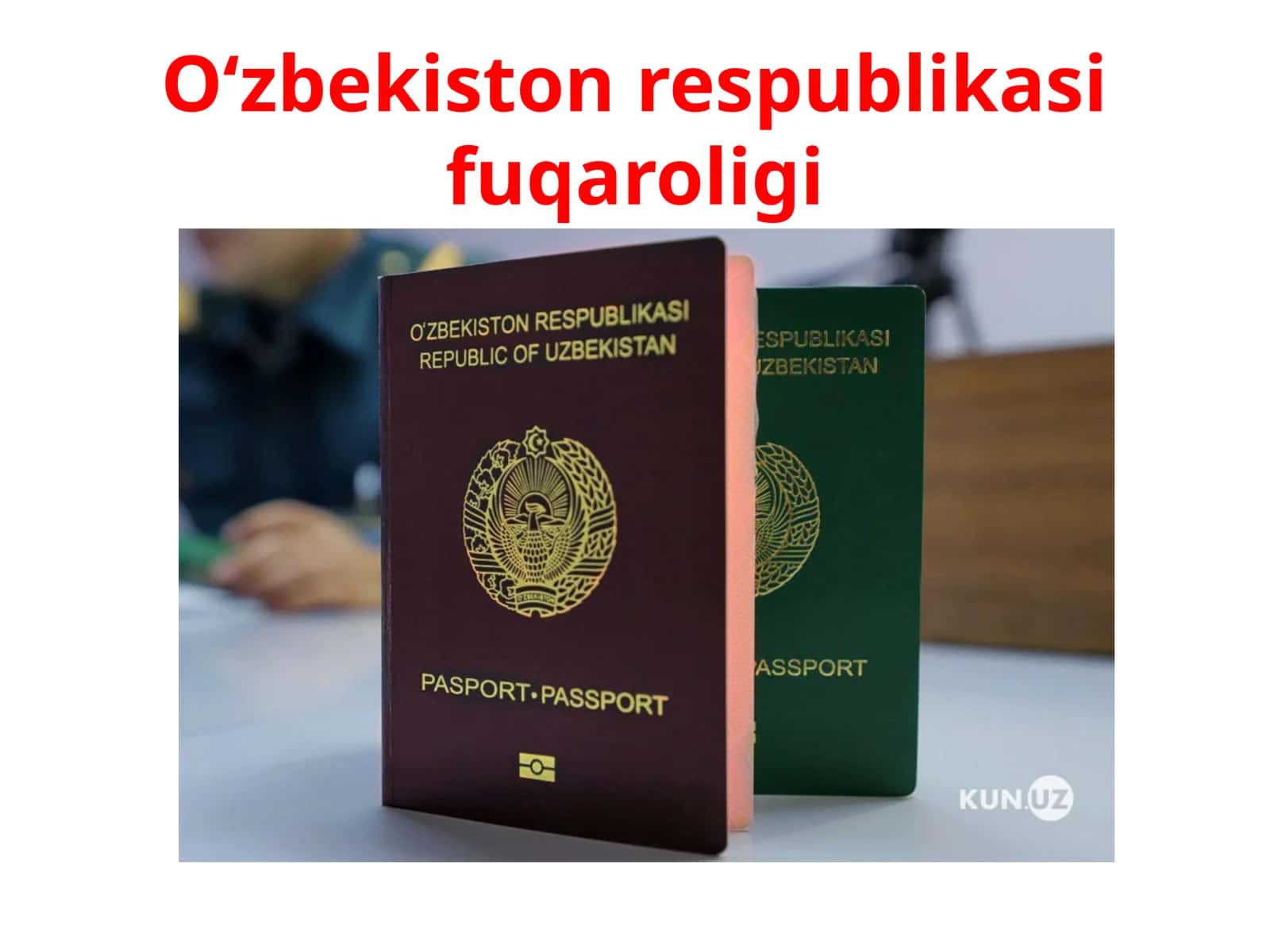 10-sinf Huquq fanidan O'zbekiston Respublikasi fuqaroligi dars taqdimoti 1