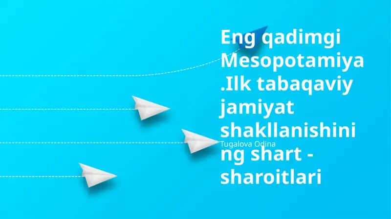 Qadimgi Mesopotamiya: Geografik muhit va resurslar