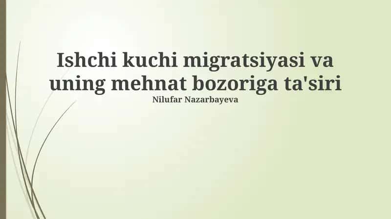 Mehmat migratsiyasi va uning sabablari 1