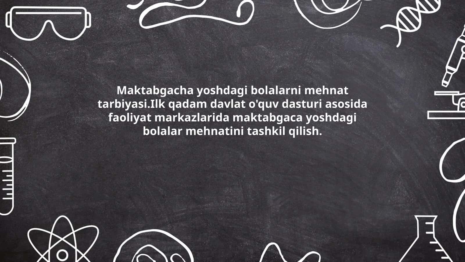 Maktabgacha yoshdagi bolalarni mehnat tarbiyasi 1