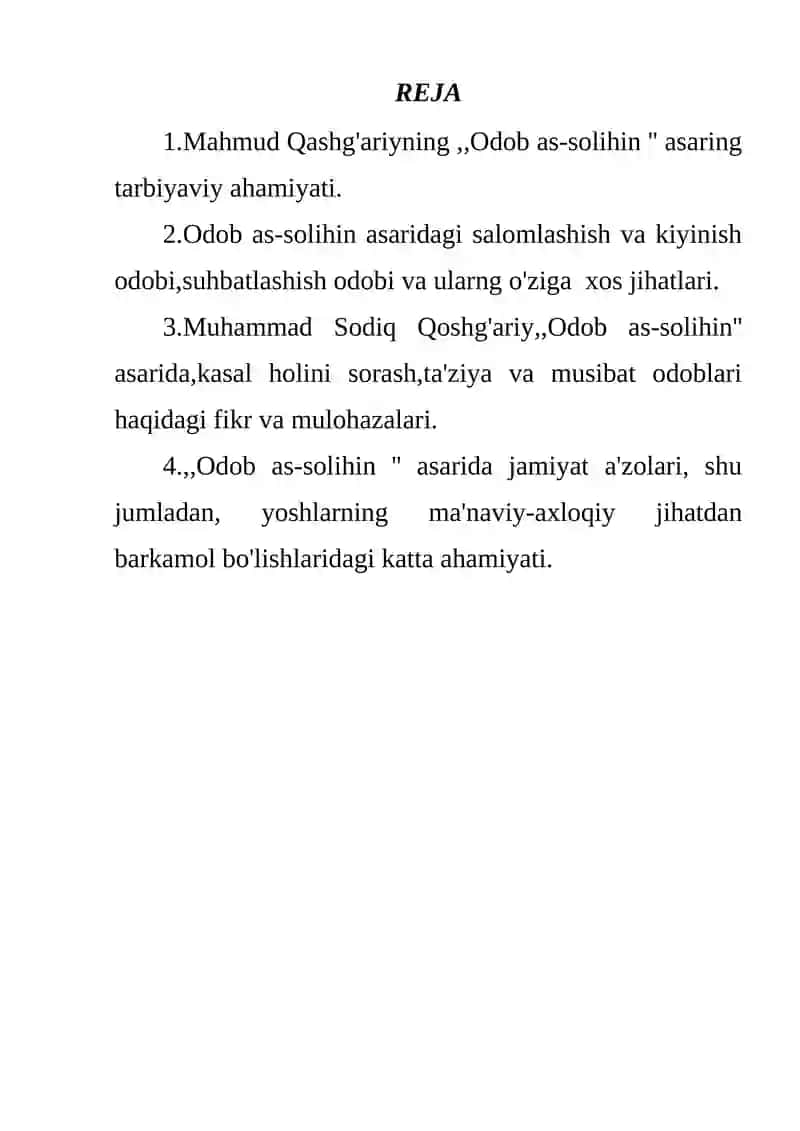 Odob as-solihin