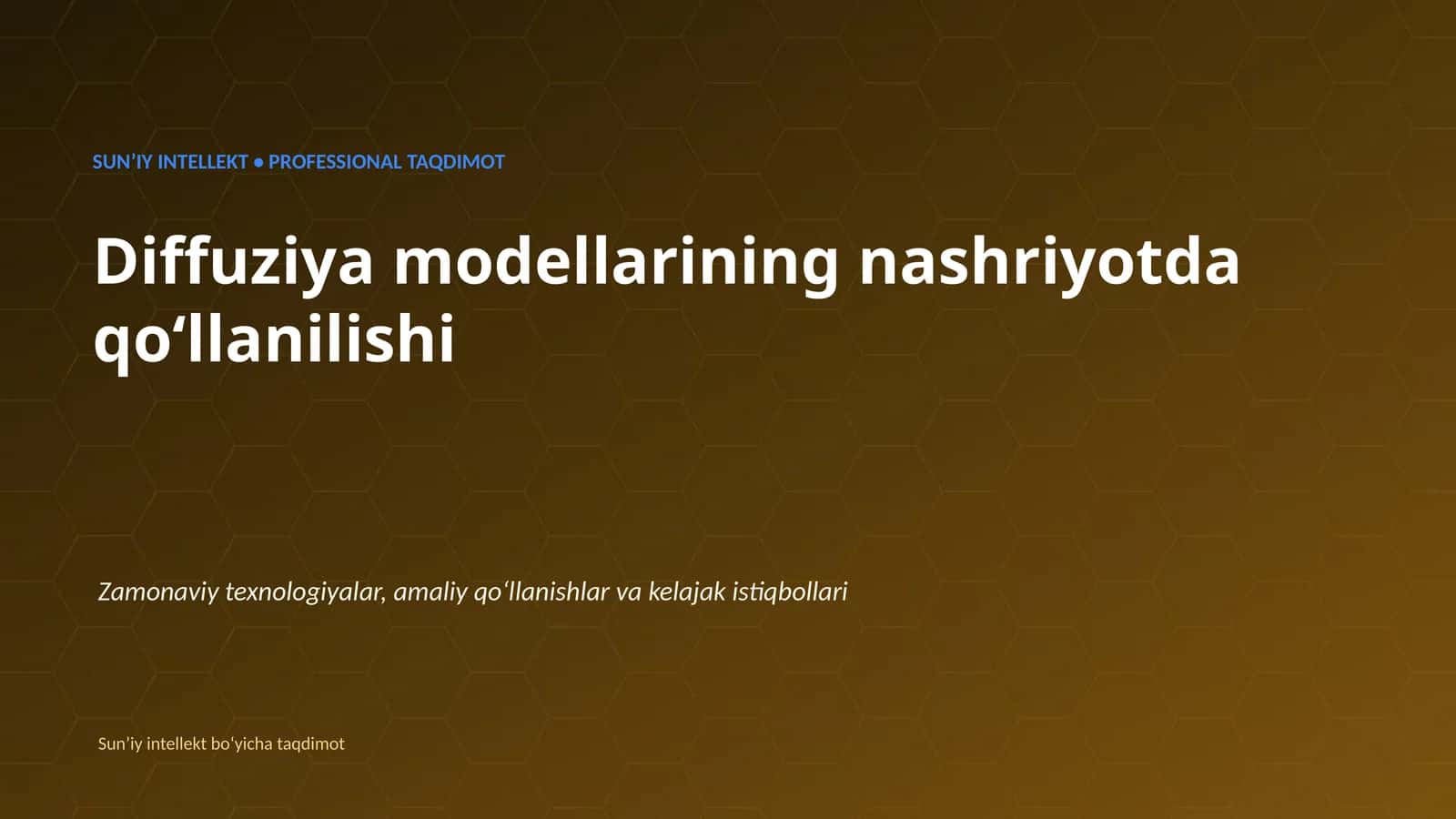 Diffuziya modellarining nashriyotda qoʻllanilishi 1