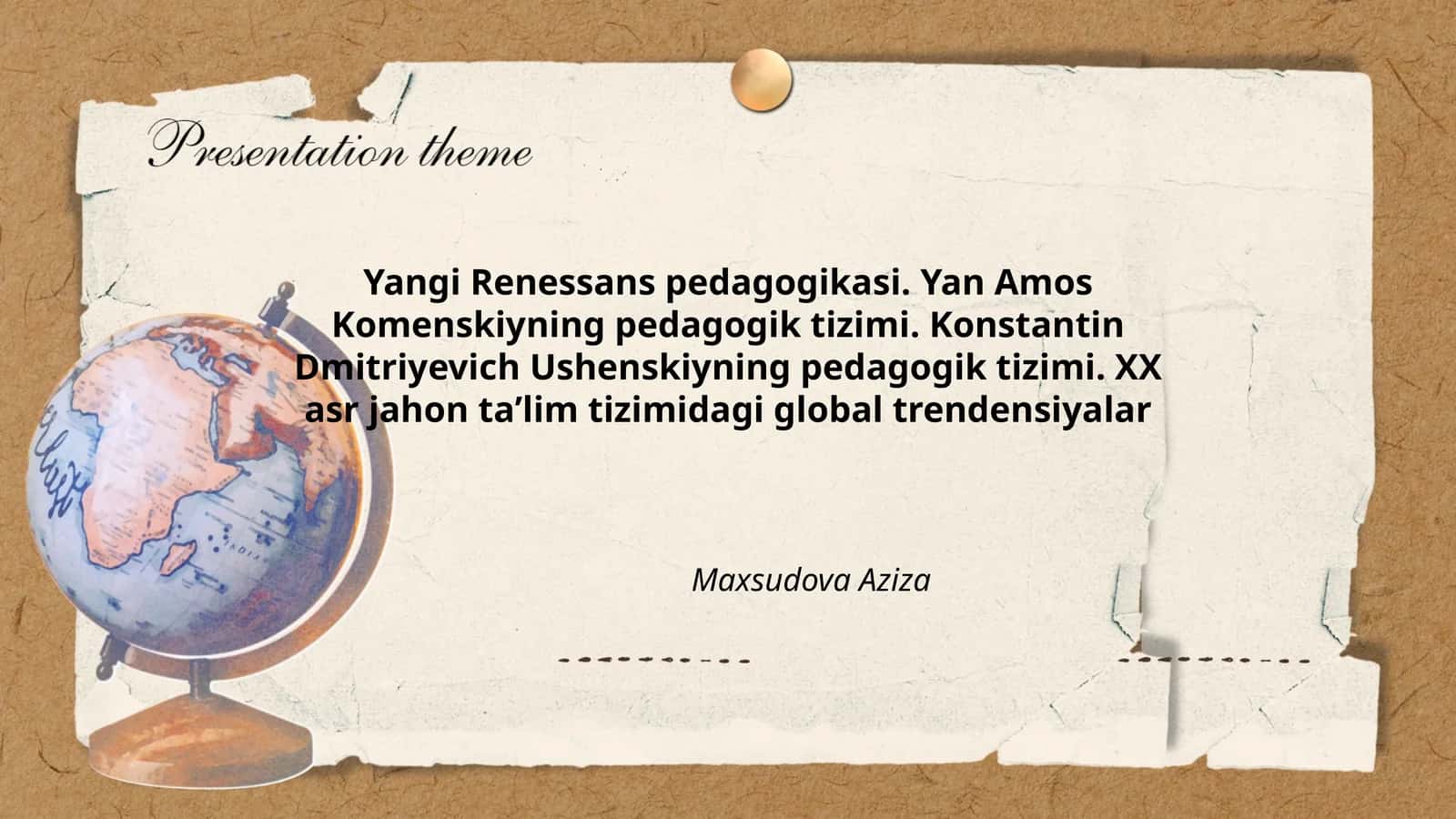 Yangi Renessans pedagogikasi 1
