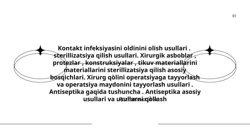 Kontakt infeksiyasini oldinini olish usullari 1