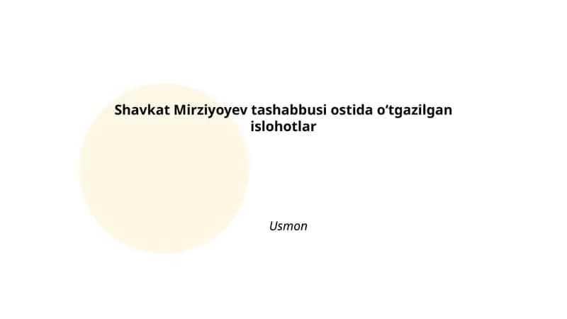 Iqtisodiy islohotlar va bozor liberallashuvi 1