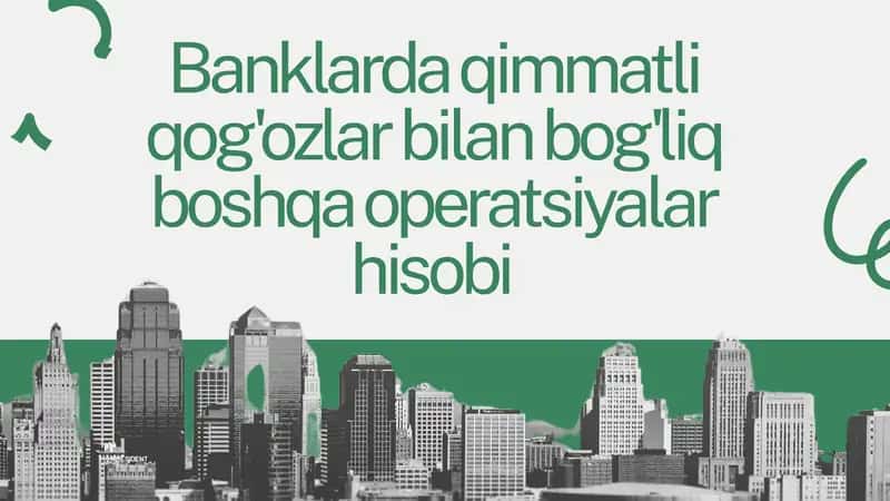 Qimmatli qog'ozlar 1