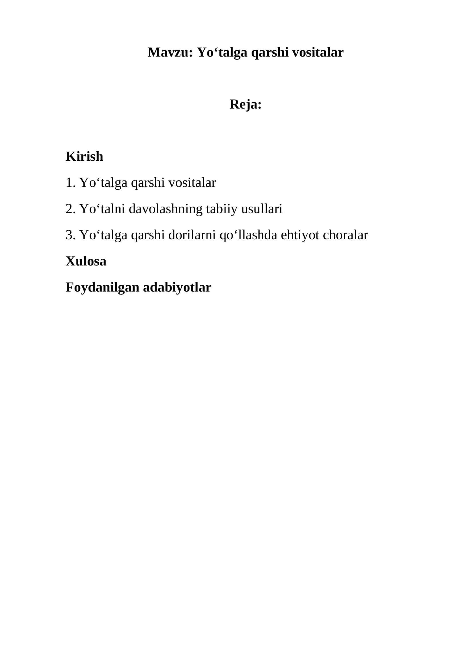 Yoʻtalga qarshi vositalar 1