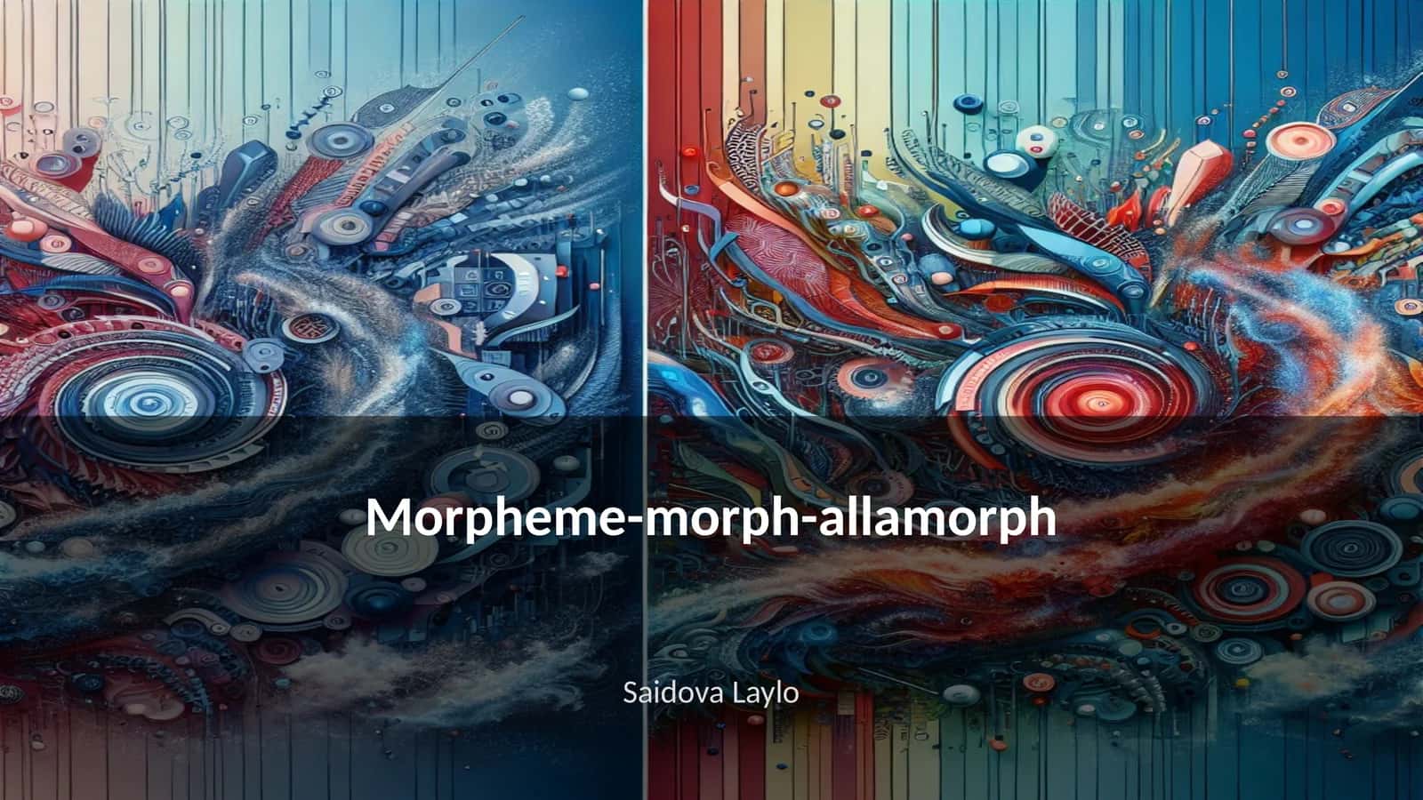 Morpheme-morph-allamorph 1