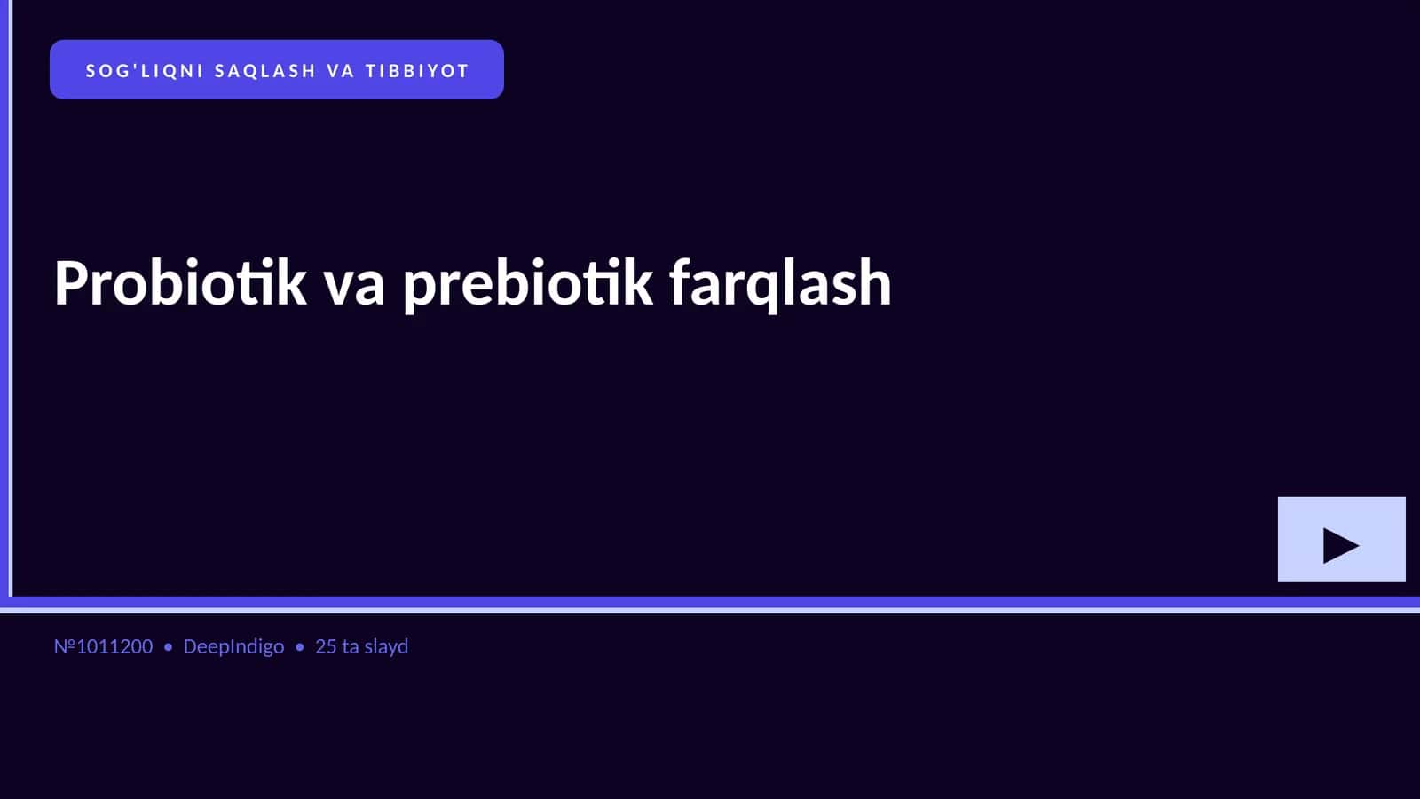 Probiotik va prebiotik farqlash 1