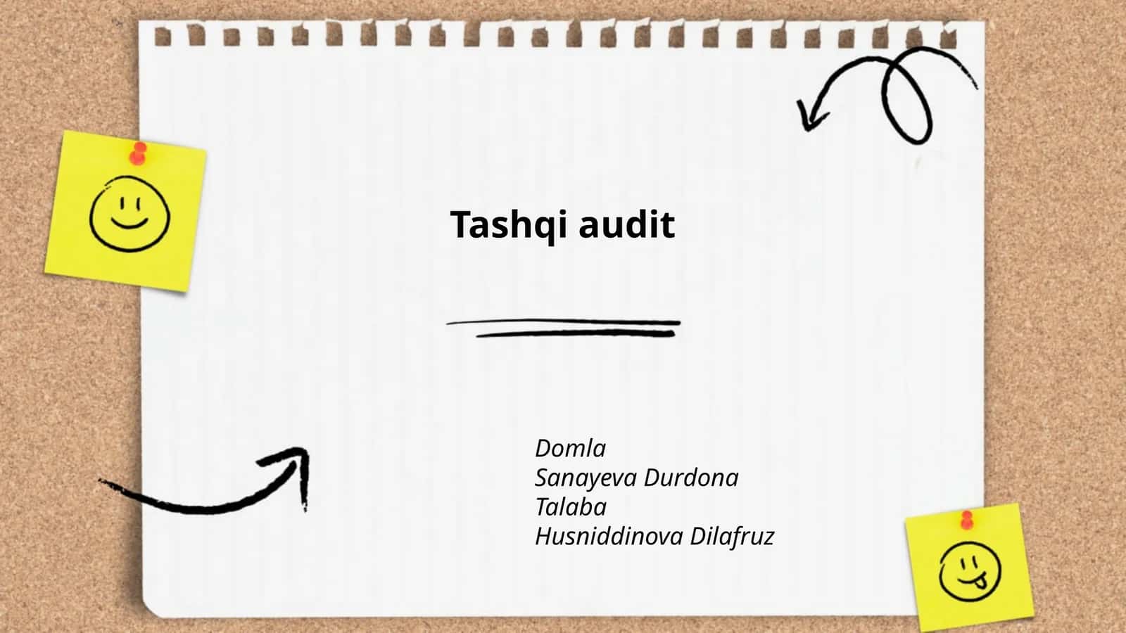 Tashqi audit 1