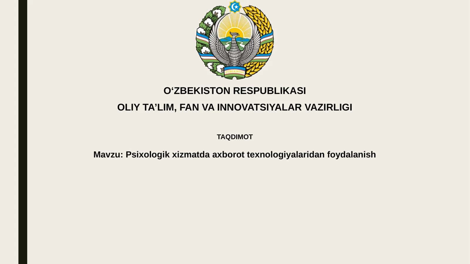 Psixologik xizmatda axborot texnologiyalaridan foydalanish 1