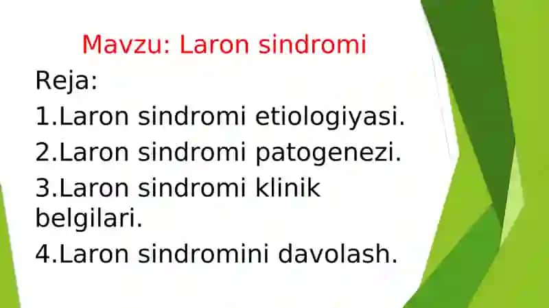 Laronsindromi