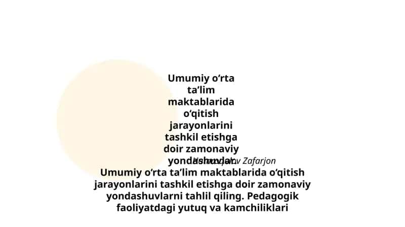 Pedagogik faoliyatdagi yutuq va kamchiliklari 1