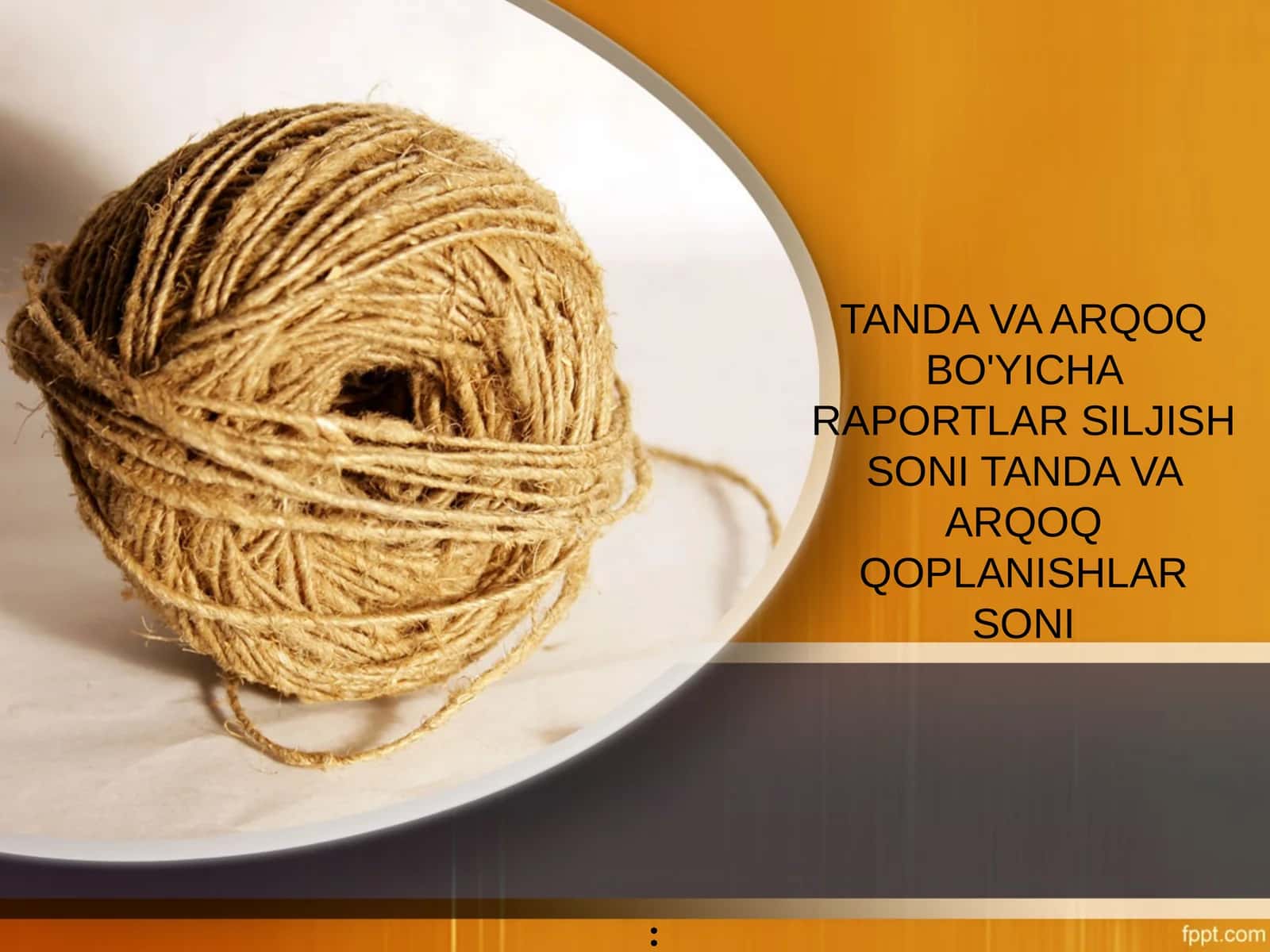 TANDA VA ARQOQ BO'YICHA RAPORTLAR SILJISH SONI TANDA VA ARQOQ QOPLANISHLAR SONI 1