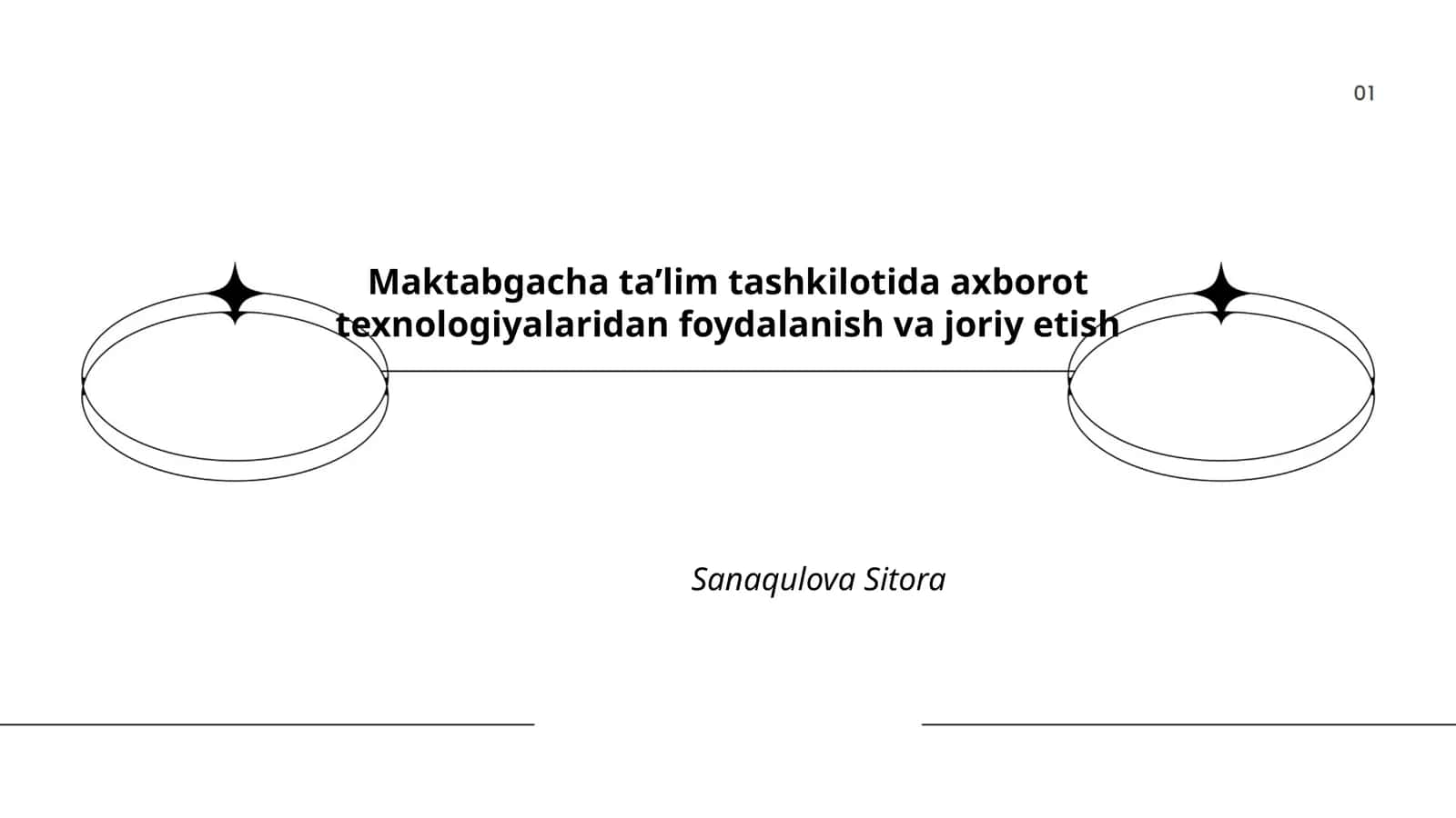 Maktabgacha ta’lim tashkilotida axborot texnologiyalaridan foydalanish va joriy etish 1