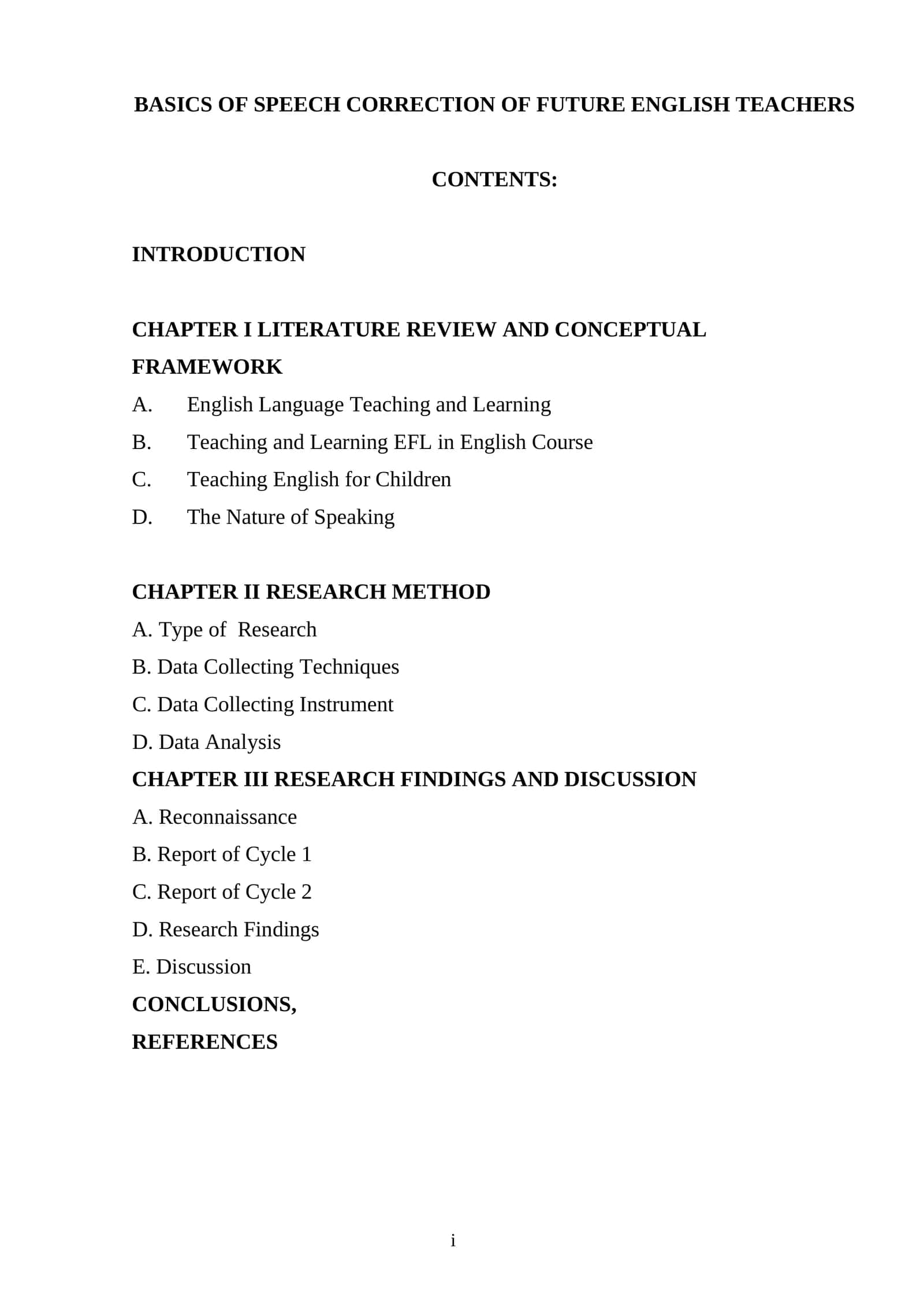 Basics of speech correction of future English teachers 1