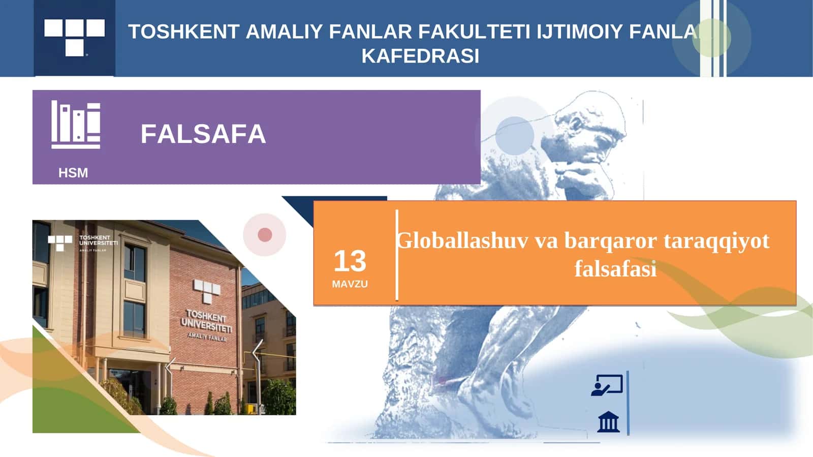 Globallashuv va barqaror taraqqiyotfalsafasi 1