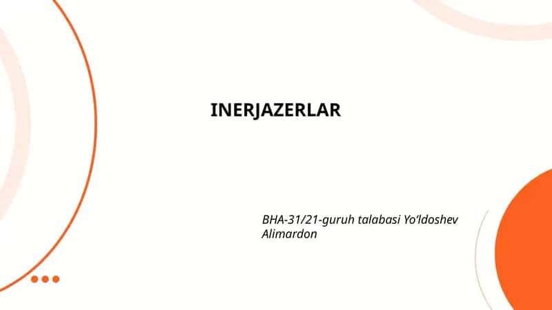 Inerjazerlar 1
