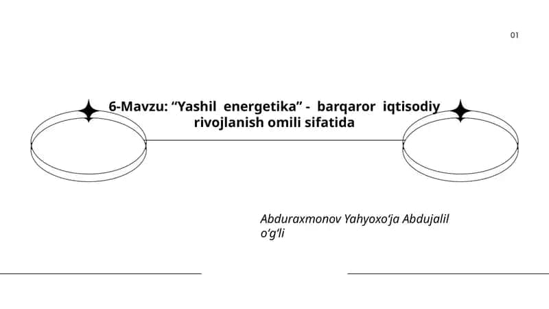 Yashil energetika 1