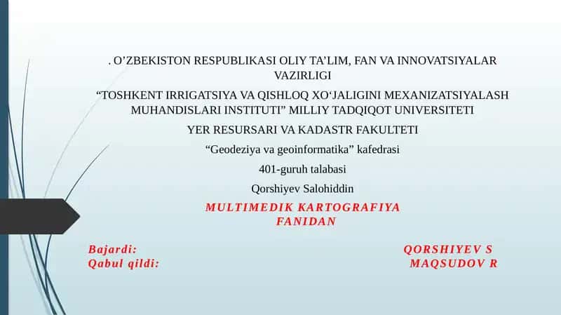 MULTIMEDIK KARTOGRAFIYA 1