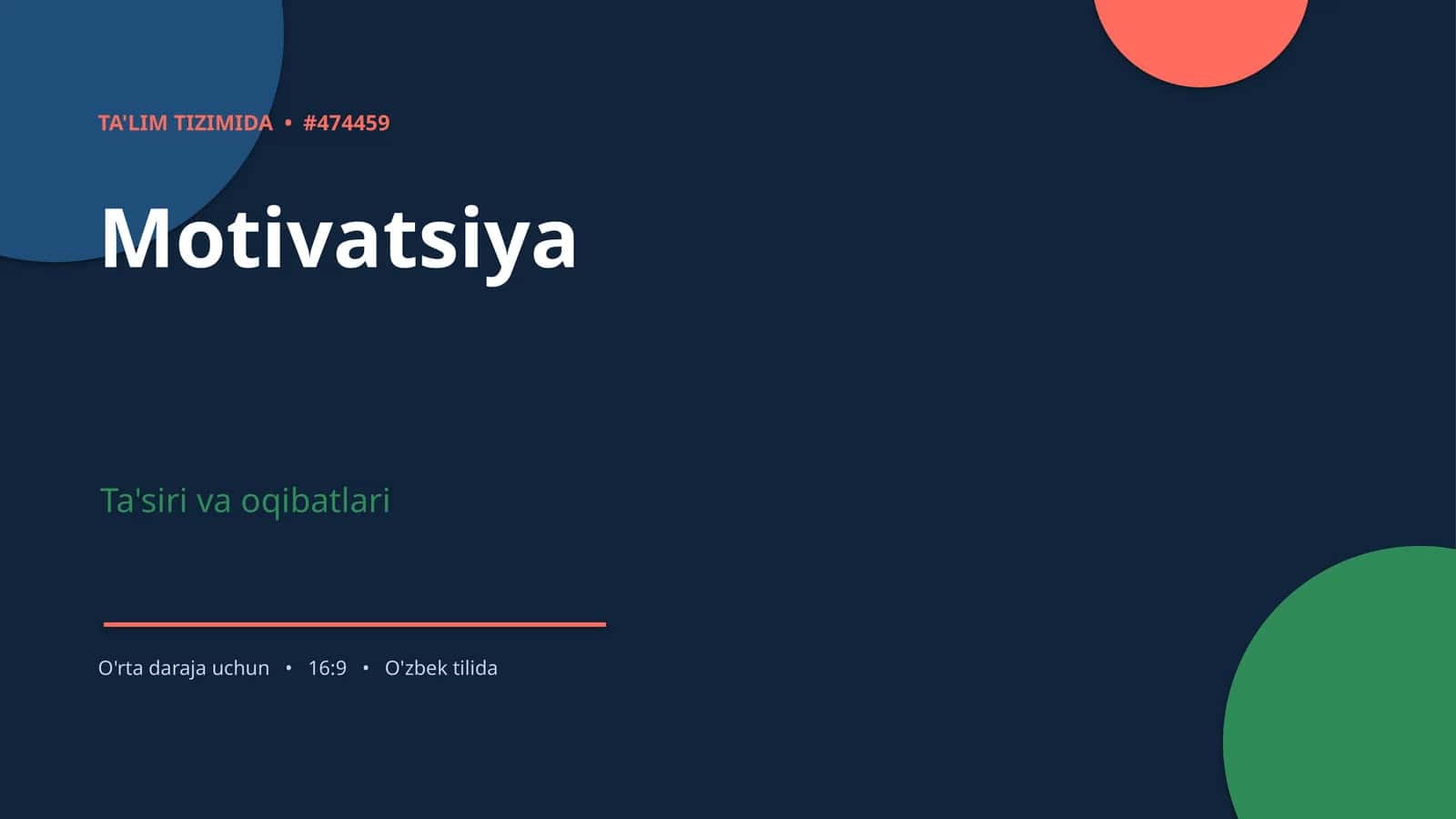Motivatsiya 1