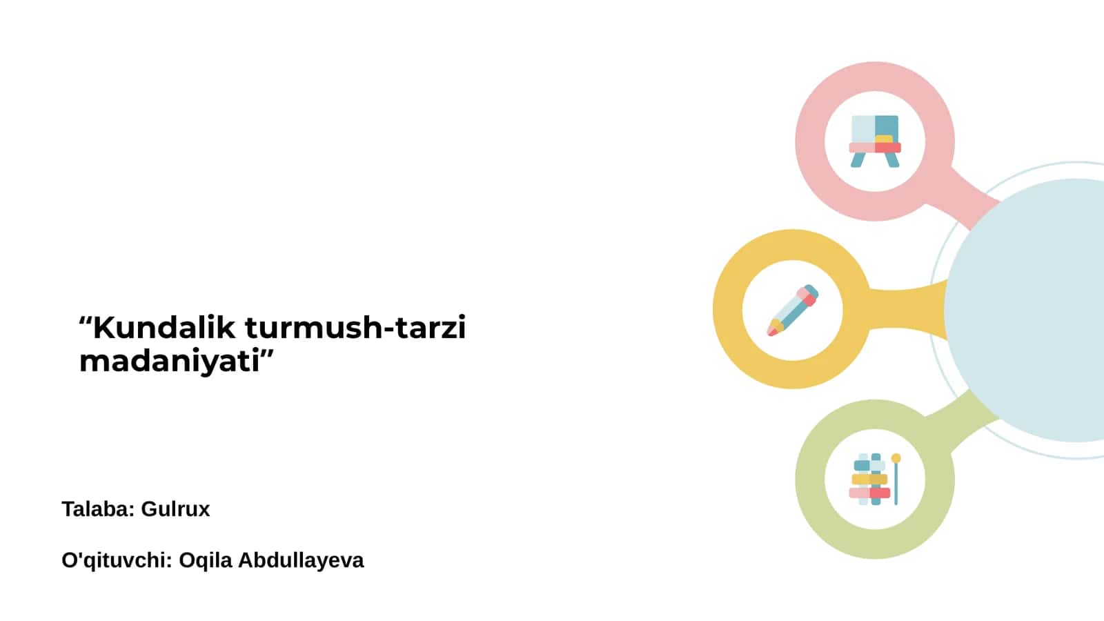 Kundalik turmush-tarzi madaniyati 1