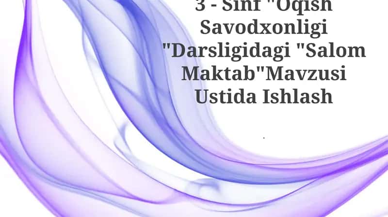 Salom Maktab 1