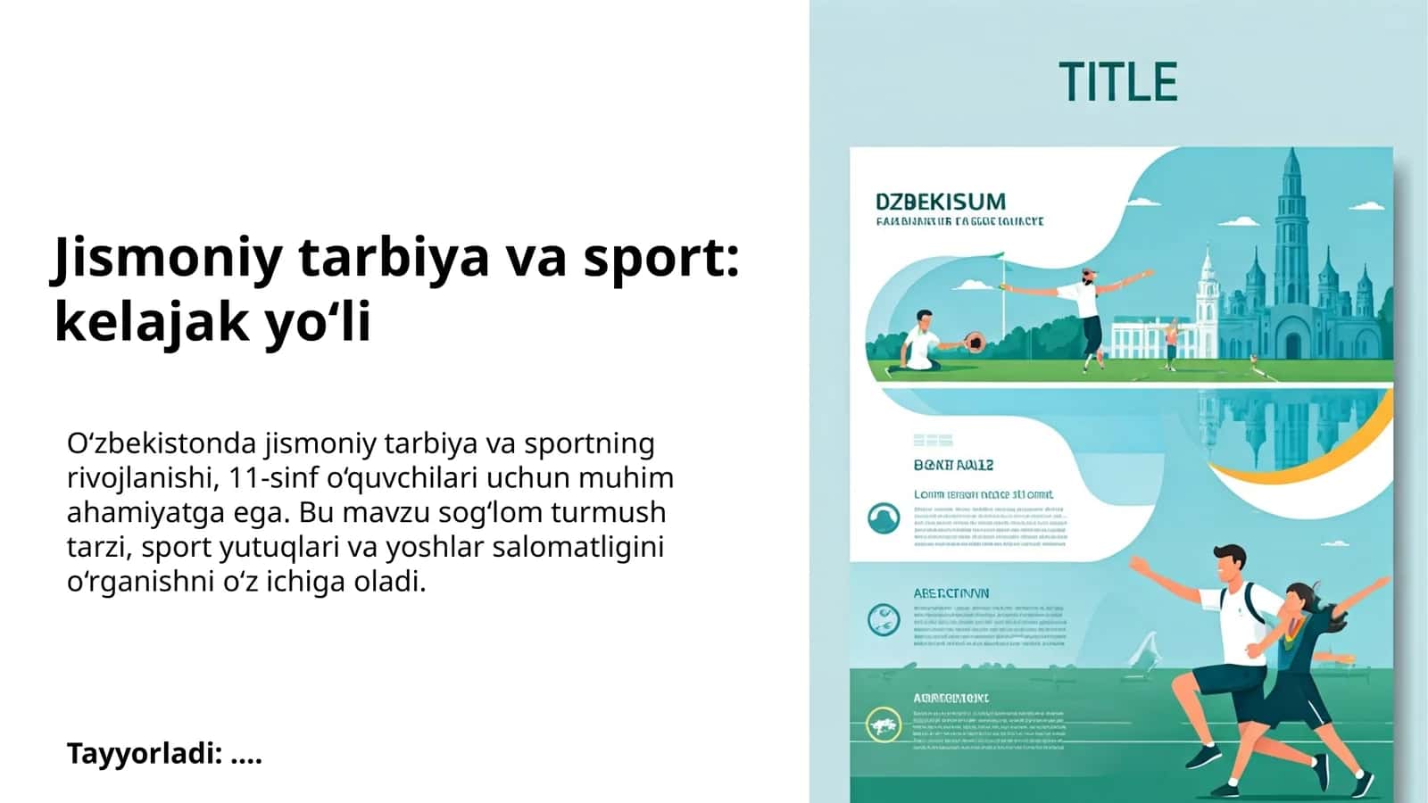 Maktablarda jismoniy tarbiya dasturlari va o‘quv rejalari 1