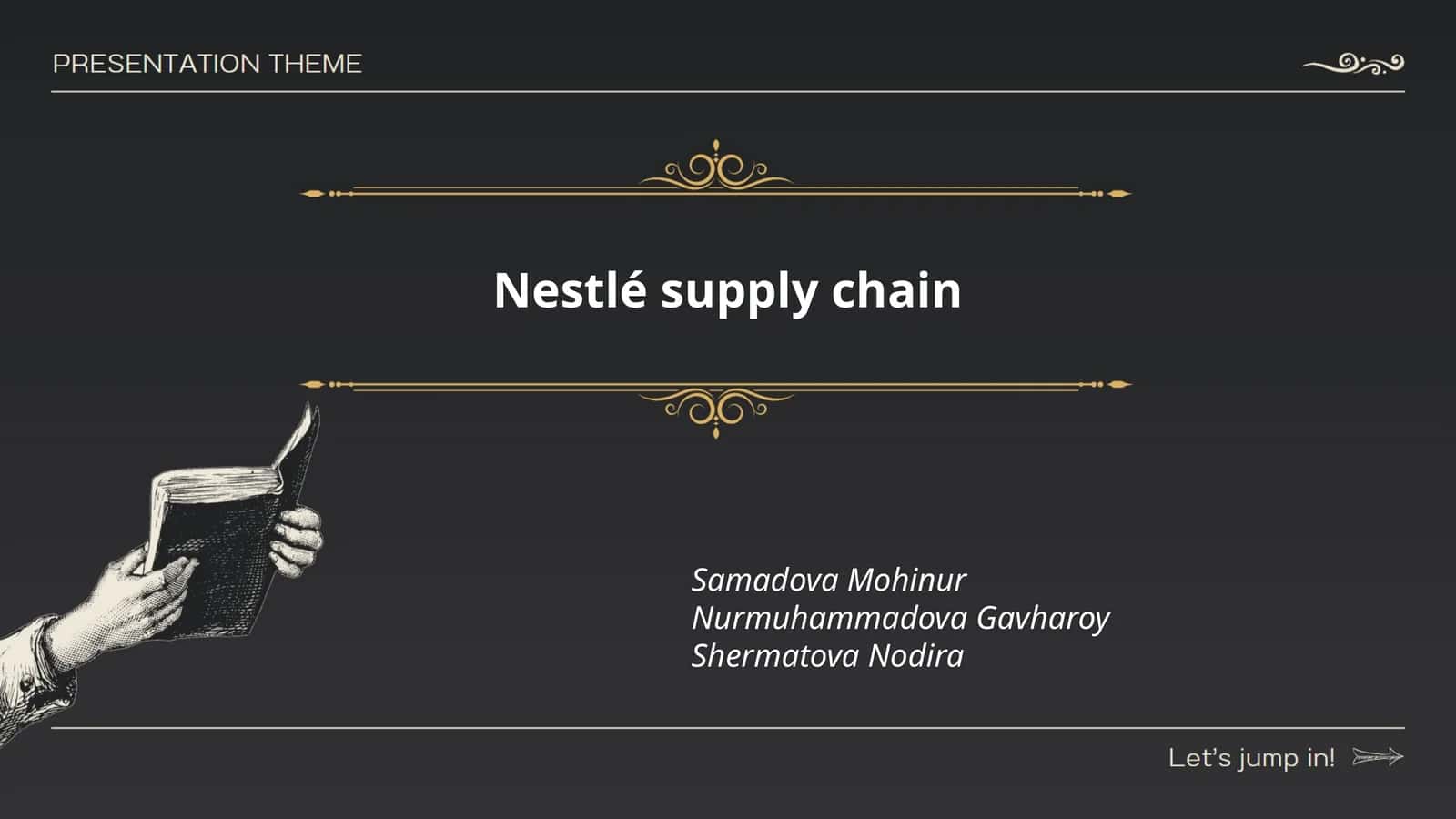 Nestlé Supply Chain Strategies 1