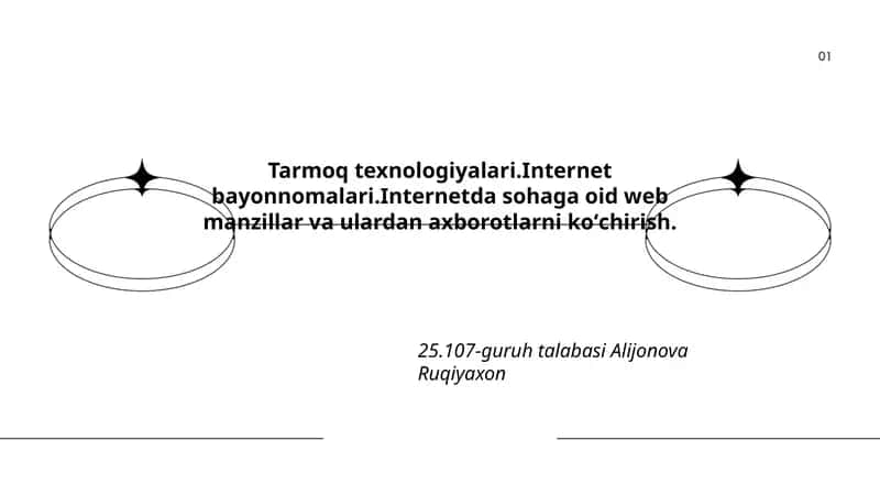 TCP/IP arxitekturasi va tarmoq qatlamlari 1