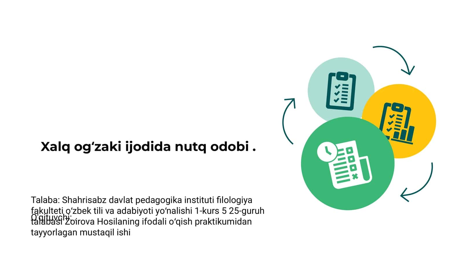 Xalq ogʻzaki ijodida nutq odobi 1