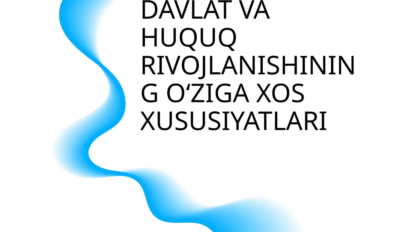 ANTIK DUNYODA DAVLAT VA HUQUQ RIVOJLANISHINING OʻZIGA XOS XUSUSIYATLARI 1