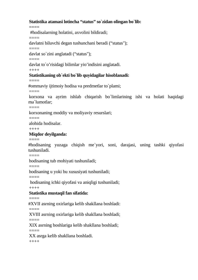Statistika 1
