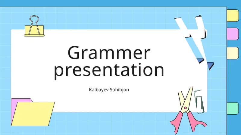 Grammer presentation 1