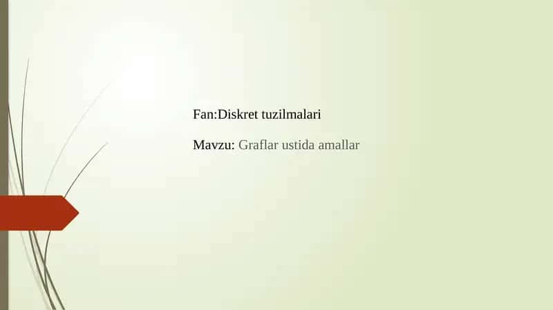 Graflar 1