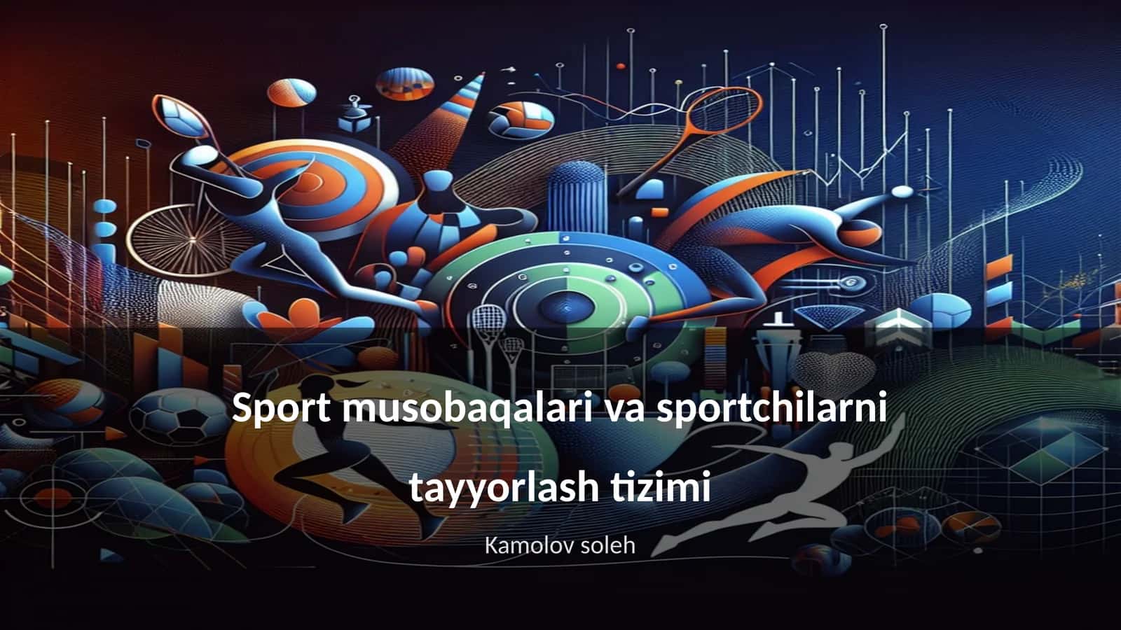 Sport musobaqalari va sportchilarni tayyorlash tizimi 1
