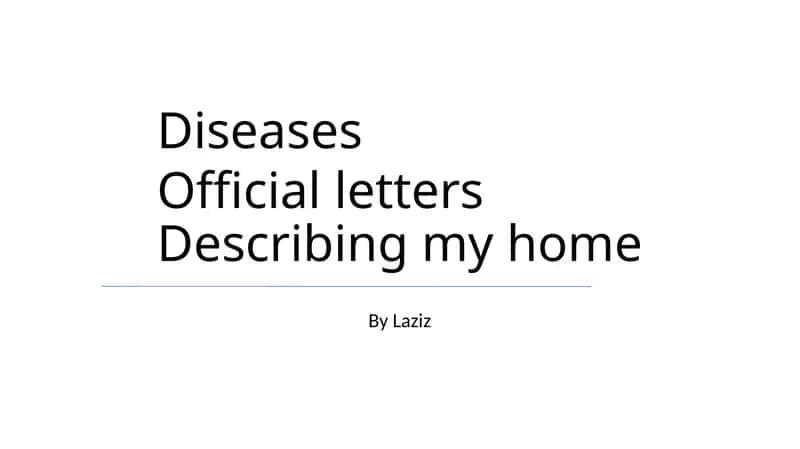 Diseases 1