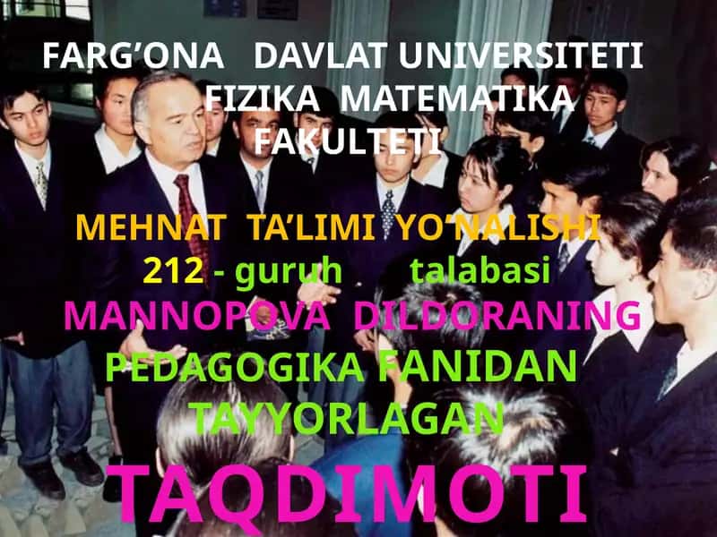 Shaxsni shakllanishiga ta’sir etuvchi omillar 1