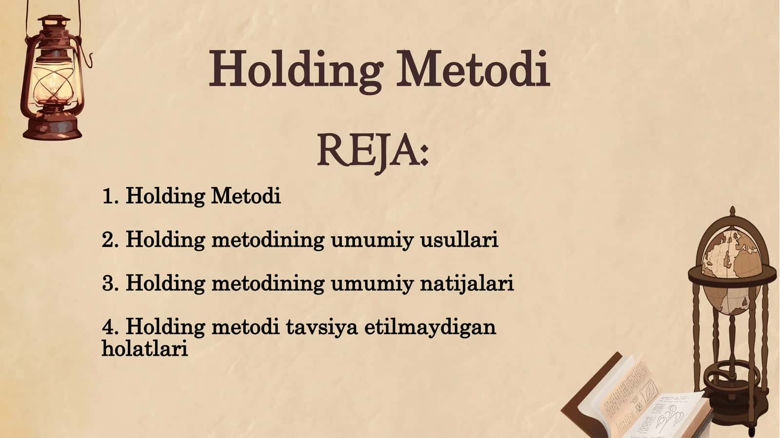 Holding Metodi 1