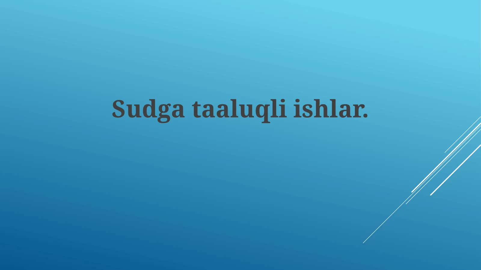 Sudgataaluqliishlar 1