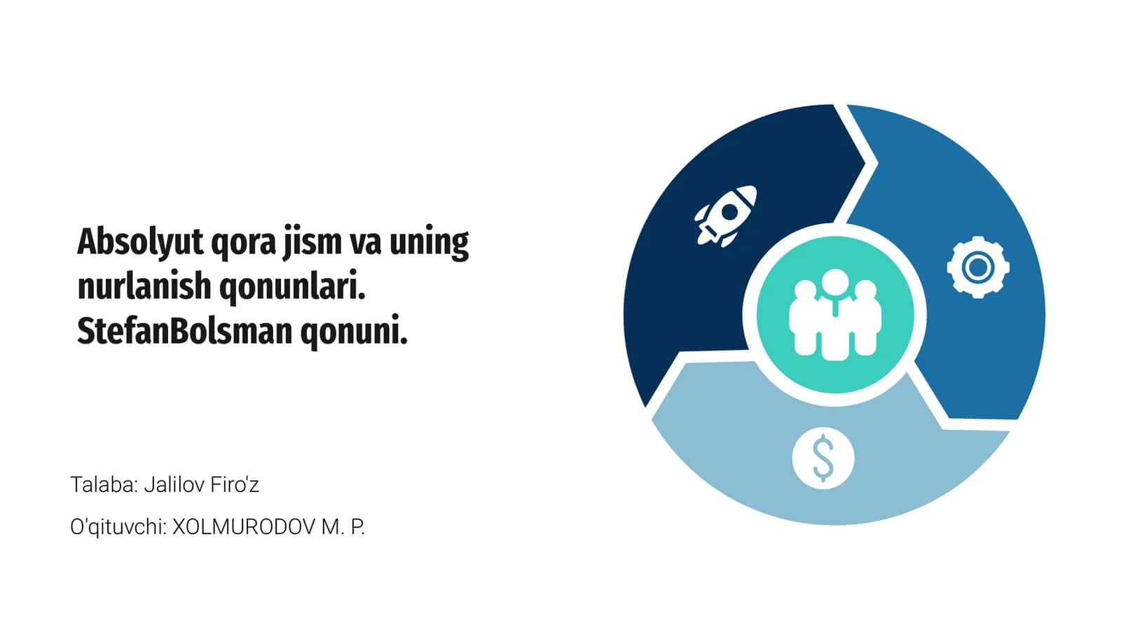 Absolyut qora jism va uning nurlanish qonunlari 1