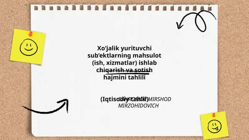 Xo‘jalik yurituvchi 1