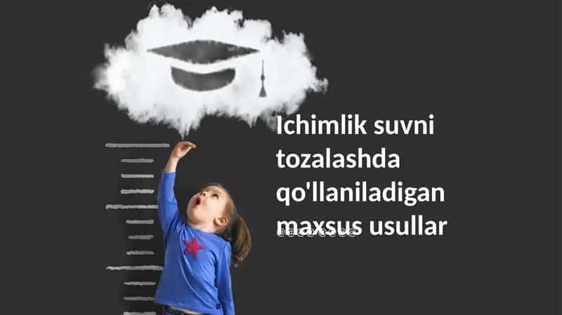 Ichimlik suvni tozalashda qo'llaniladigan maxsus usullar 1
