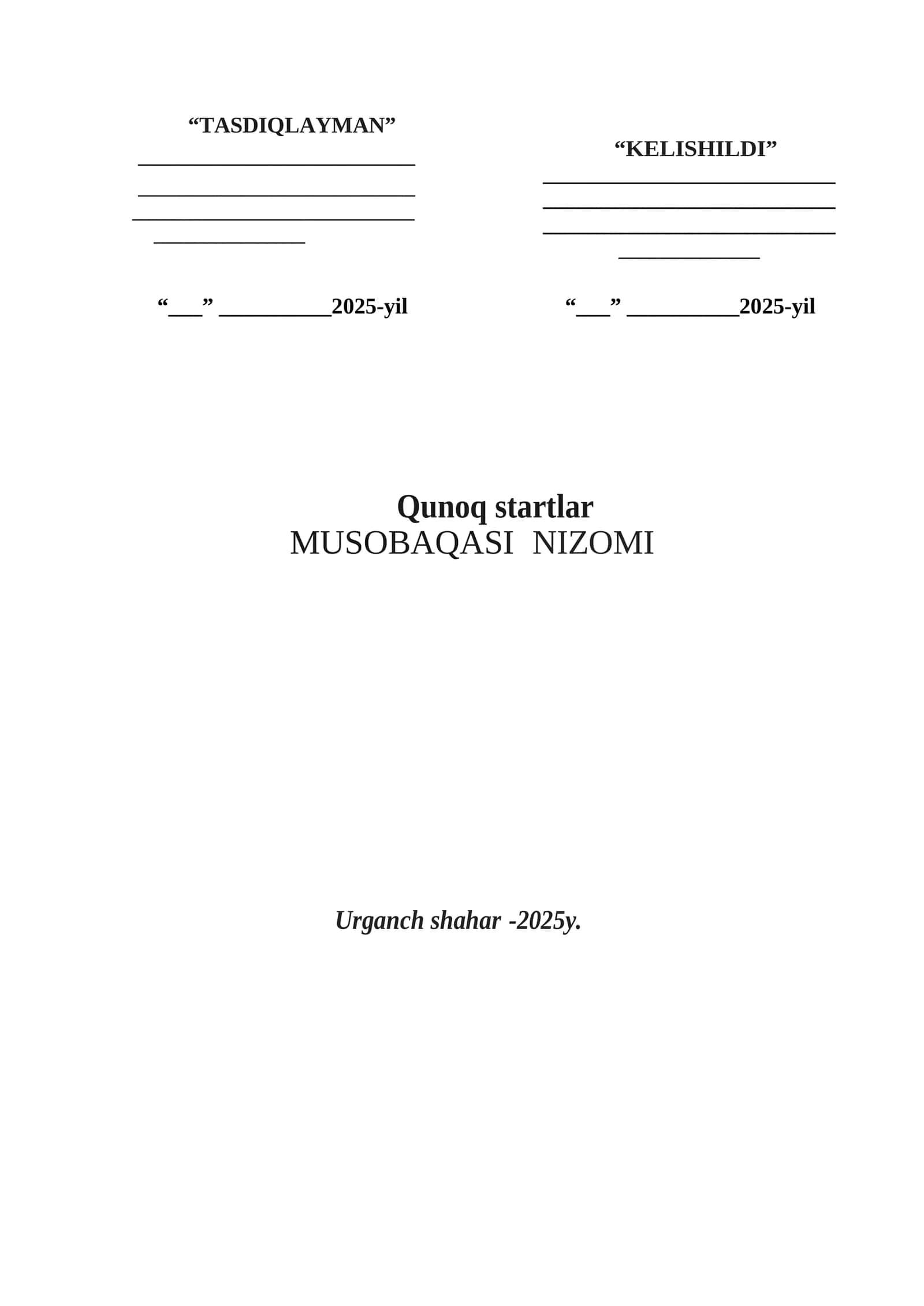 MUSOBAQASI NIZOMI 1