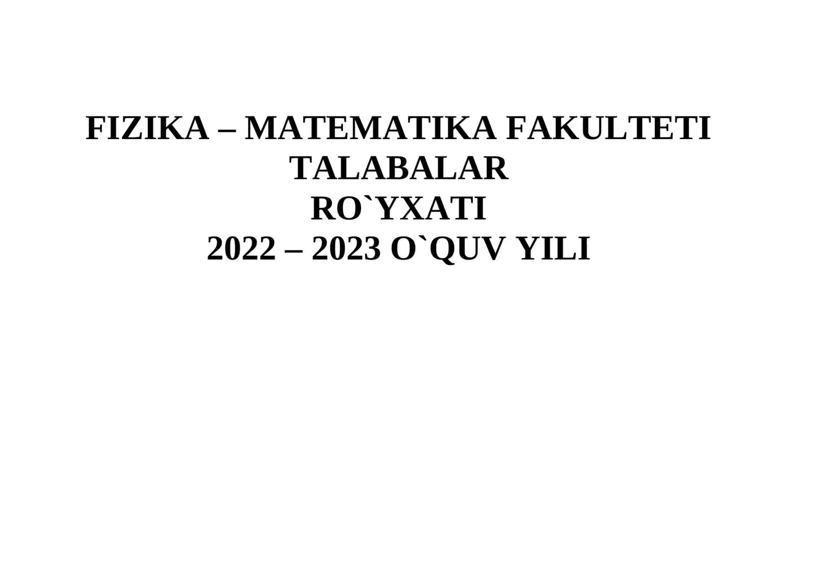 Matematika va informatika 1