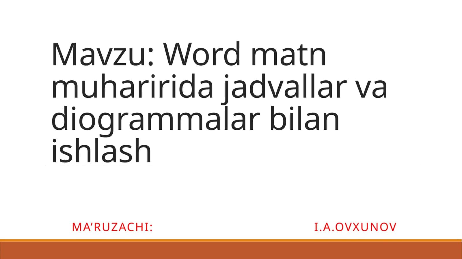 Wordmatnmuhariridajadvallarvadiogrammalarbilanishlash 1