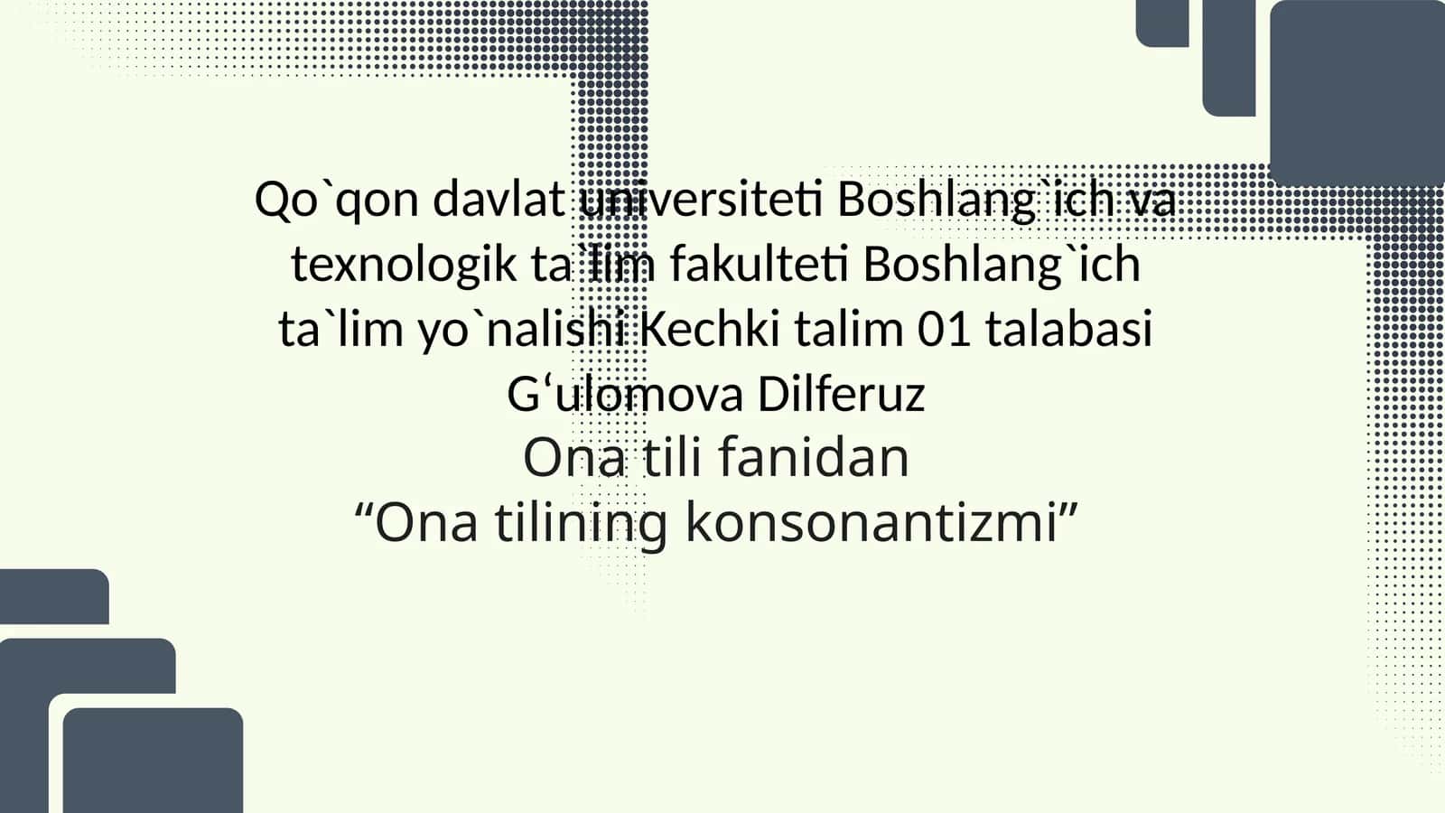 “Ona tilining konsonantizmi” 1