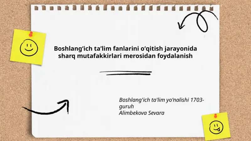 Boshlangʻich taʼlimda Al-Farobiy pedagogik gʻoyalarini qoʻllash 1